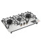 Professional Custom Built-in Gas Stove | 3 Burner Kitchen Cooking Hob | XST-3-777N