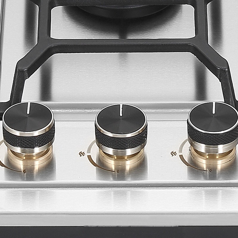 3 Burner Stainless Steel Gas Stove XST-3-777N