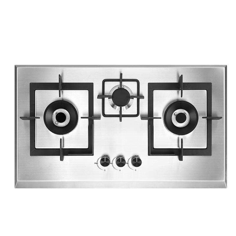 Bousit 3 Burner Stainless Steel Gas Stove 1017