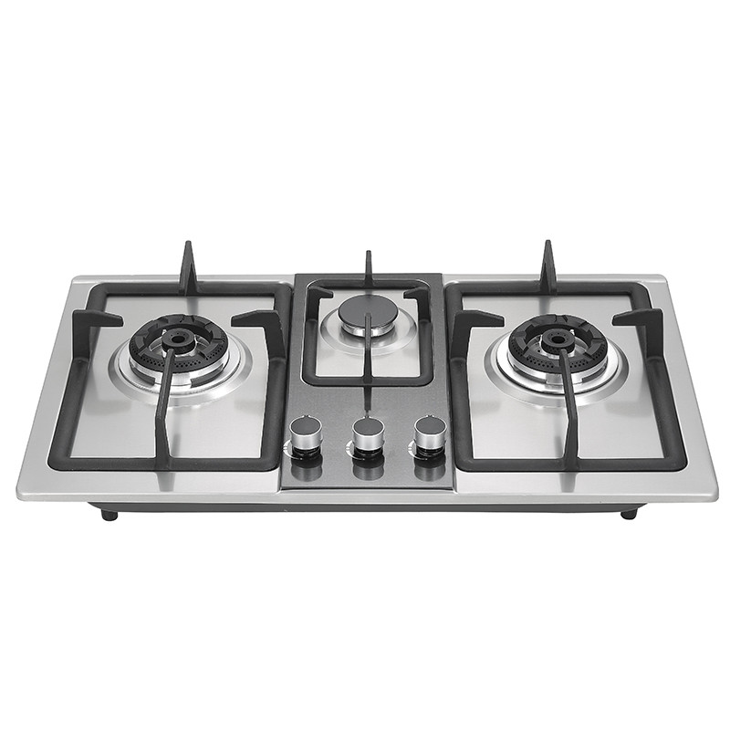 Bousit 3 Burner Stainless Steel Gas Stove 381