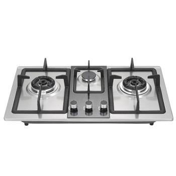 Custom Stainless Steel Gas Cooker Manufacturing | Bespoke 3 Burner Gas Cooker Solution | 381