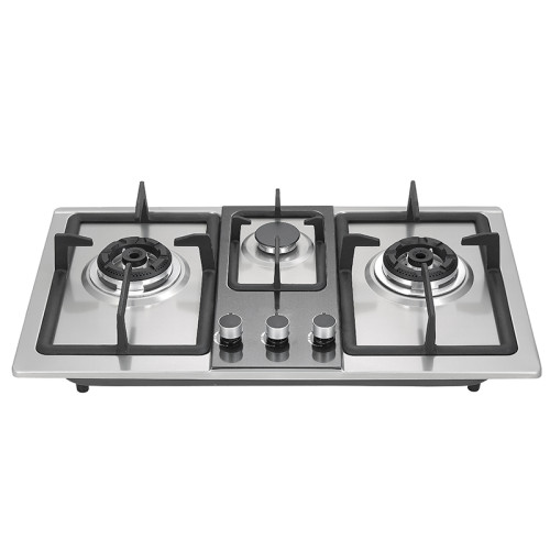 Custom Stainless Steel Gas Stove Manufacturing | Bespoke 3 Burner Gas Cooker Solution | 381