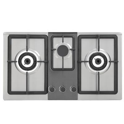 Custom Stainless Steel Gas Cooker Manufacturing | Bespoke 3 Burner Gas Cooker Solution | 381