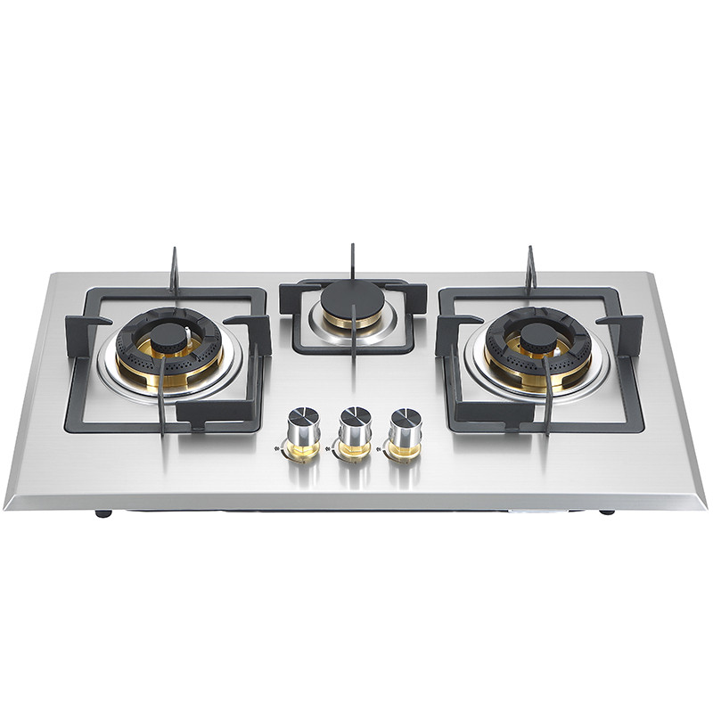 Bousit 3 Burner Stainless Steel Gas Stove P-351-T