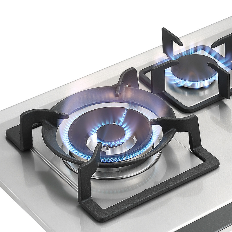 Bousit 3 Burner Stainless Steel Gas Stove XST-909