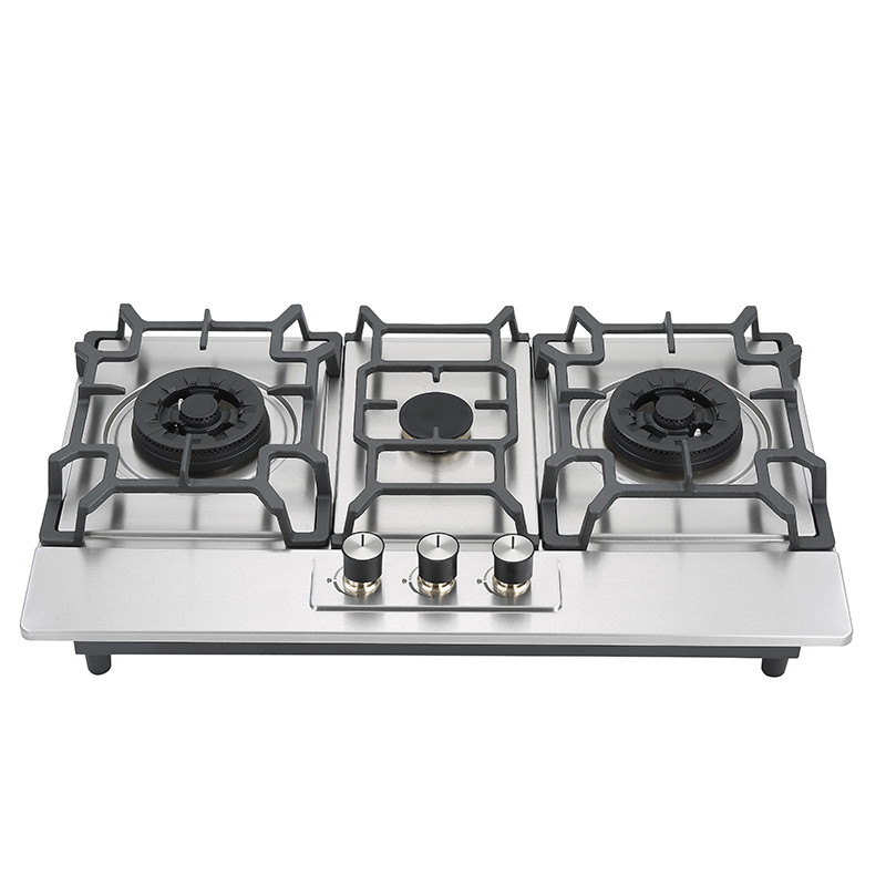 Gas Hob 3 Burner Manufacturing | Gas Hob Supplier | Gas Stove Manufacturer | G866