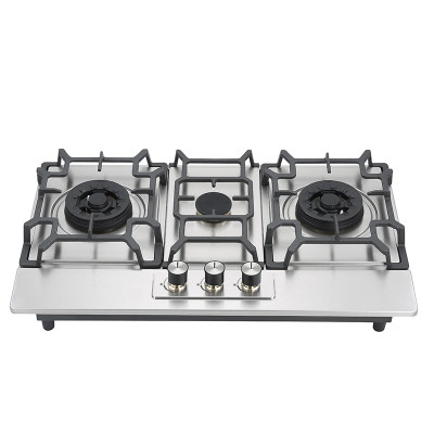 Gas Hob 3 Burner Manufacturing | Gas Cooktop Supplier | Gas Stove Range Manufacturer | G866