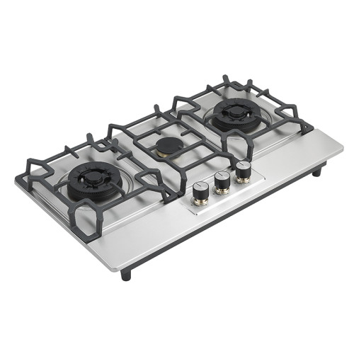 Gas Hob 3 Burner Manufacturing | Gas Cooktop Supplier | Gas Stove Range Manufacturer | G866