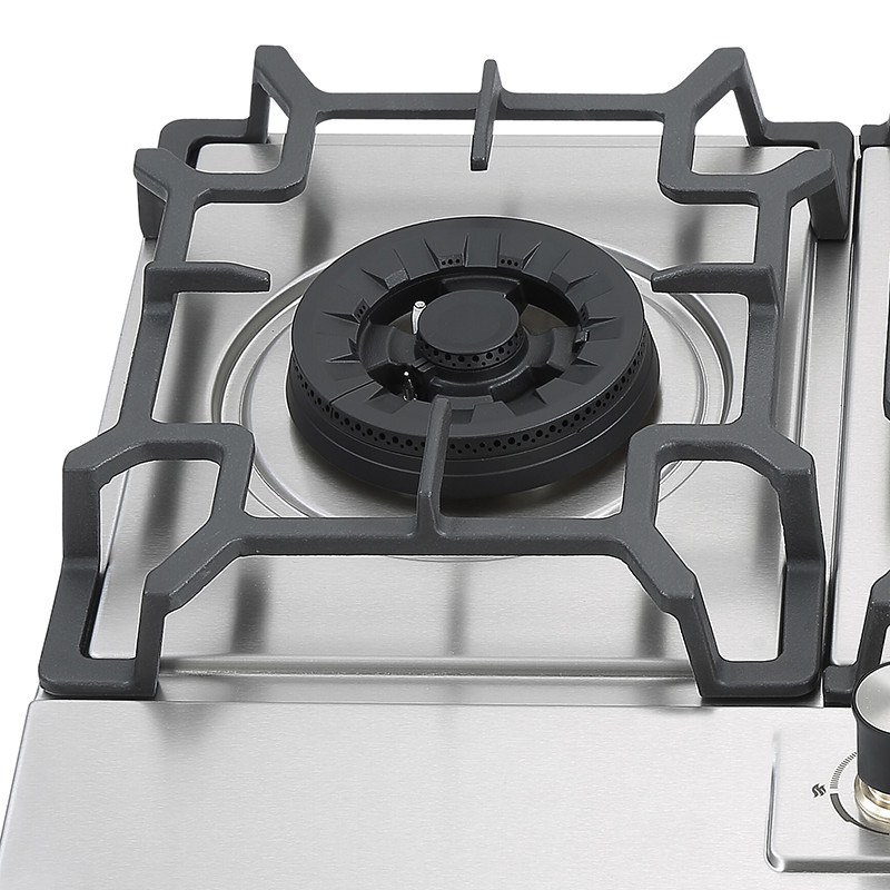 Bousit 3 Burner Stainless Steel Gas Stove G866