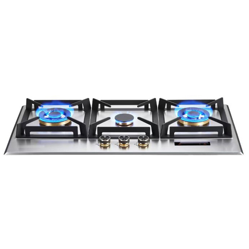 Bousit 3 Burner Stainless Steel Gas Stove G901