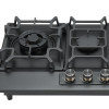 Black Stainless Steel Gas Stove | Custom 3 Burner Gas Stove | 777-MB