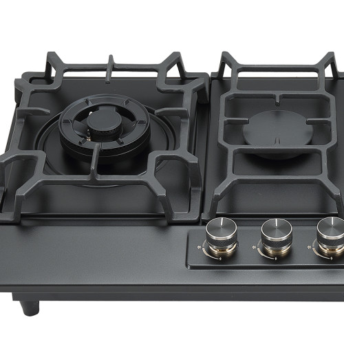 ODM 3 Burner Stainless Steel Gas Stove | Private Label Kitchen Cooking Appliances | 777-MB