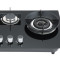 Custom 30 inch Three Burner Tempered Glass Gas Cooktop | Gas Range Cooktop Factory | B715
