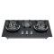 High-End 3 Burner Gas Cooktops | Customizable 30 Inch Glass Top Gas Cooktop | B711