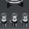 High-End 3 Burner Gas Cooktops | Customizable 30 Inch Glass Top Gas Cooktop | B711