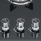 High-End 3 Burner Gas Cooktops | Customizable 30 Inch Glass Top Gas Cooktop | B711