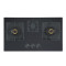 OEM&ODM Kitchen 3 Burner Built-in Tempered Glass Gas Stove | Cooktop in Kitchen | B716