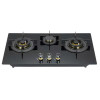 Custom Kitchen Appliances 3 Burner Gas Cooker | Kitchen Table Top Cooktops | BH80