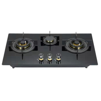 Custom Kitchen Appliances 3 Burner Gas Cooker | Kitchen Table Top Cooktops | BH80