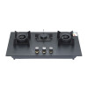 3 Burner Gas Hob Equipment Provider | Private Label Gas Hobs | EC-black