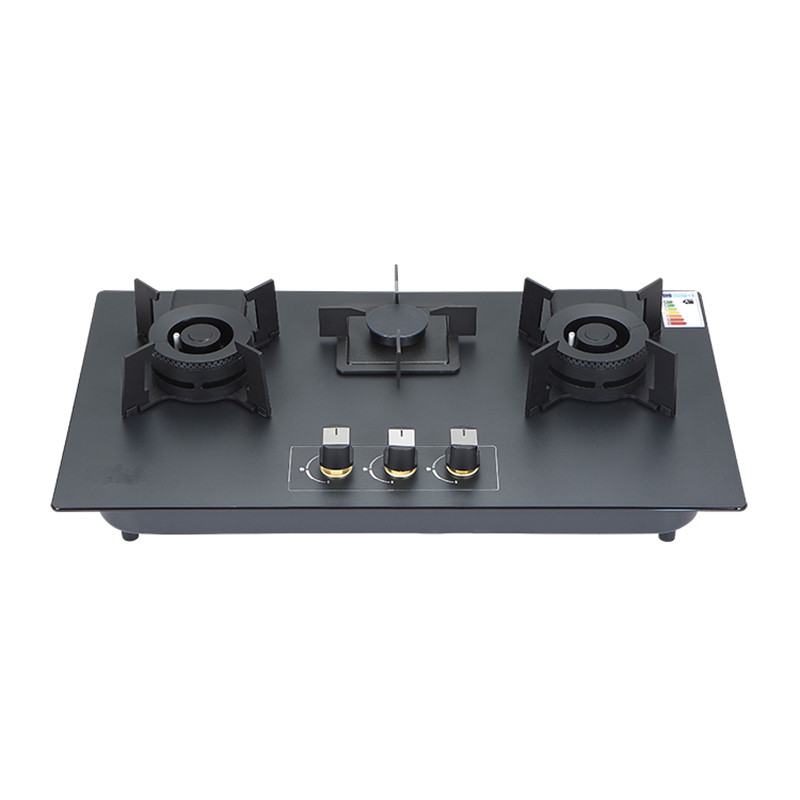 3 Burner Gas Hob Equipment Provider | Private Label Gas Hobs | EC-black