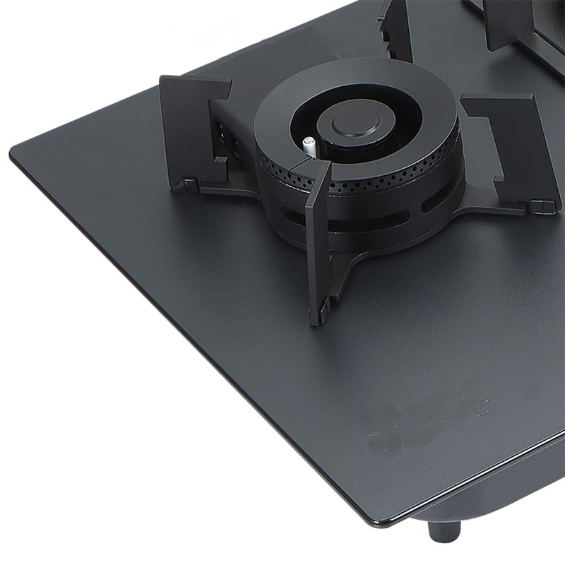 Bousit 3 Burner Tempered Glass Gas Stove EC-black