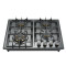 Stainless Steel Gas Stove | OEM/ODM 4 Burner Built-in Gas Cooker Hob | G401(Black color)