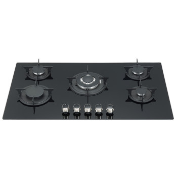 Kitchen appliances | 5 Burner Gas Stove | 6mm Tempered Glass | B501