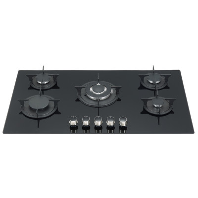Kitchen appliances | 5 Burner Gas Stove | 6mm Tempered Glass | B501