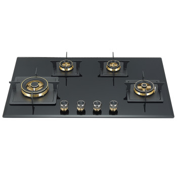 Kitchen Gas Cooktop 32 inch 4 Burner Glass Top Gas Stove | Gas Stove Manufacturer | B458