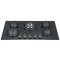 Household 5 Burner Gas Hob in Kitchen with Aluminum Burner | B502