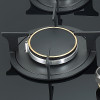 Household 5 Burner Gas Hob in Kitchen with Aluminum Burner | B502