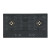 4 Burner Gas Stove with Timer | ODM/OEM Built-in Black Glass Gas Hob | B905