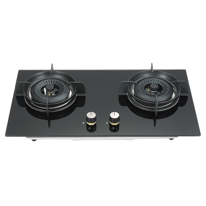 Bousit 2 Burner Tempered Glass Gas Stove B218