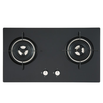 LPG/Natural 2 Burner Gas Cook Stove | Glass Cooking Stove | Table Gas Cooker Wholesaler | B218