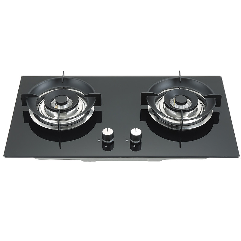 Bousit 2 Burner Tempered Glass Gas Stove B315