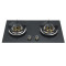 China Custom Built-in Double Burner Gas Cooker Manufacturer | 760mm Gas Stove Factory | B386