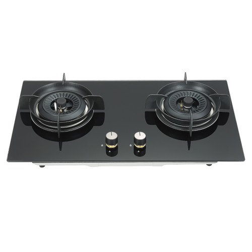 2 Burner Glass Top Gas Top Stove | Built-in LPG & Natural Gas Stoves | ODM&OEM Factory | B365