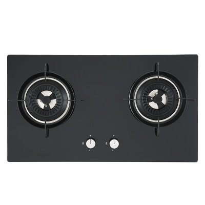 2 Burner Glass Top Gas Top Stove | Built-in LPG & Natural Gas Stoves | ODM&OEM Factory | B365
