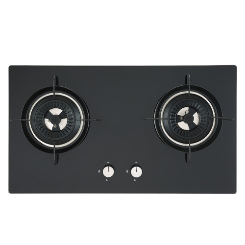 2 Burner Glass Top Gas Top Stove | Built-in LPG & Natural Gas Stoves | ODM&OEM Factory | B365