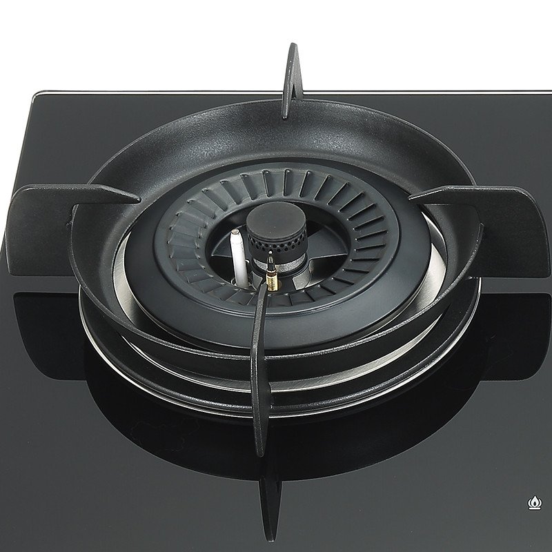 Bousit 2 Burner Tempered Glass Gas Stove B365