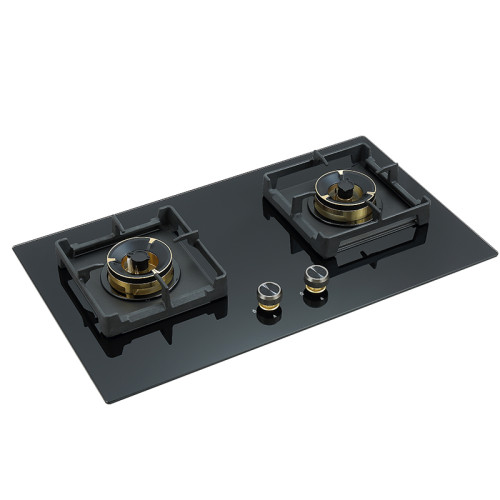 Household 2 Burner Glass Gas Stove Factory | OEM&ODM Gas Hob Manufactory | B382