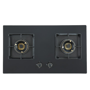 Household 2 Burner Glass Gas Stove Factory | OEM&ODM Gas Hob Manufactory | B382