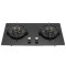 Double Burner Gas Hob | Tempered Glass Built in Cooktop | OEM ODM Professional Manufacturer| B313