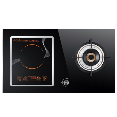 for Kitchen Cooking | Hybrid Gas and Induction Cooktop | Gas and Induction cooktop | QB617