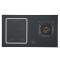 Gas Stove with Induction Supplier | 2 Burner Hybrid Gas&induction Hob | OEM Stove Supplier | QB625