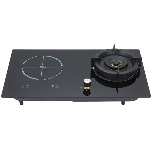 Household Ceramic Touch Control Gas&Electric Induction Hob | Combination Cooktop Factory | QB631