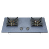 2 Burner Gas Hob Manufacturer | Big Original Stone Panel | Built in Gas Stove top | B740