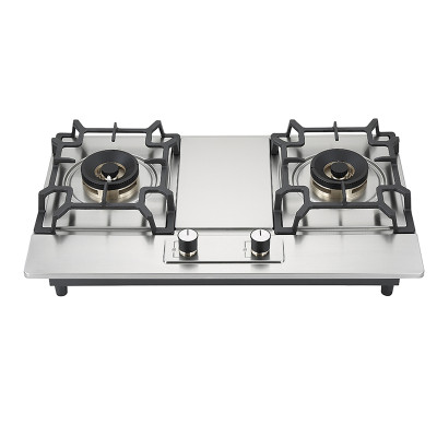 OEM China High Quality Cooker | Stainless Steel Built-in | 2 Burner Gas Stove | G861