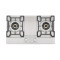 OEM China High Quality Cooker | Built-in Stainless Steel Gas Stove | 2 Burner Gas Stove | G861